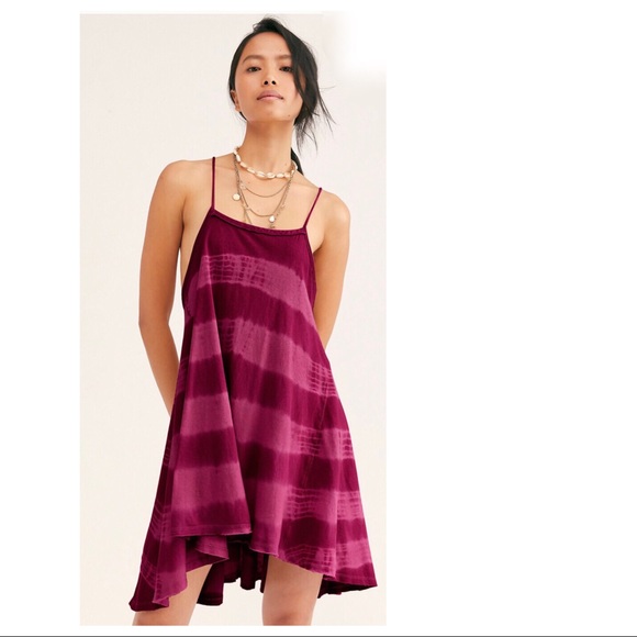 FREE PEOPLE BOHO FLOWY TUNIC MINI TANK DRESS A3C - Picture 6 of 15